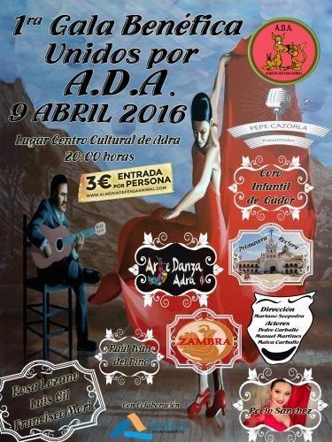 El Centro Cultural acogerá una gala benéfica de Almería Defensa Animal