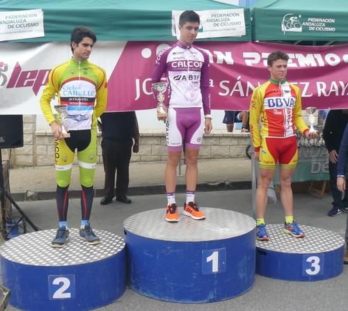 Juan Mazuela, del CC Ciudad de El Ejido, lograr el bronce en el Trofeo Federación en Lucena