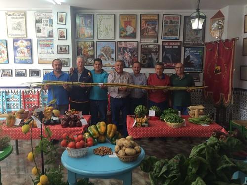 Gran nivel de participación en el concurso de hortalizas celebrado en la Casa Hermandad de San Marcos