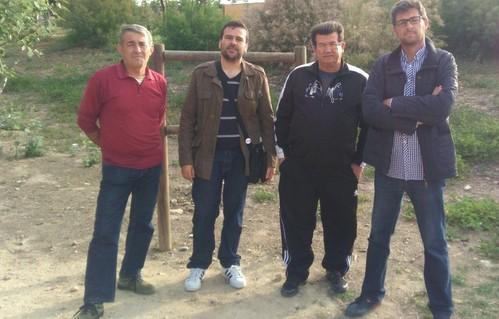 PSOE, UPyD y C’s de El Ejido se unen para denunciar el abandono del Parque Forestal de Matagorda