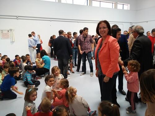 La Junta ha ampliado este curso el CEIP José Saramago con la construcción de un gimnasio y una zona de juegos