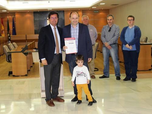 Las carrozas ganadoras de San Marcos 2016 recogen sus premios en el Ayuntamiento de El Ejido