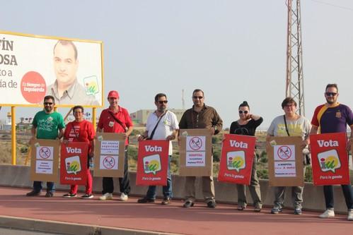 IU El Ejido exige mejoras en materia de accesibilidad