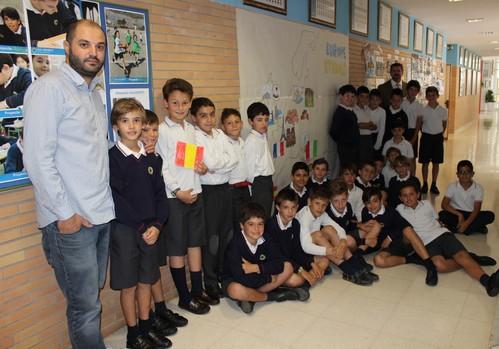 El proyecto BeYouth celebra el Día de Europa con los escolares que participaron en el concurso de logotipos