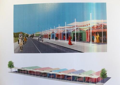 San Isidro lucirá un recinto más moderno y atractivo con una nueva zona de casetas andaluzas, sombreado y la integración del Parque