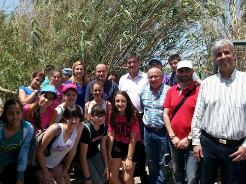 70 jóvenes de Adra celebran en las Albuferas el Día Mundial de Biodiversidad y el “Natura2000Day”