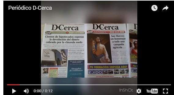 Periódico D-Cerca. VIDEO