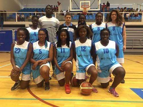 CB La Mojonera Semilleros El Plantel femenino, campeón de la Liga Diputación