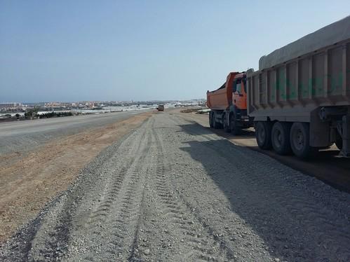 La Junta habilita un desvío de tráfico alternativo a la A-391 para ejecutar la nueva glorieta de la variante de Roquetas