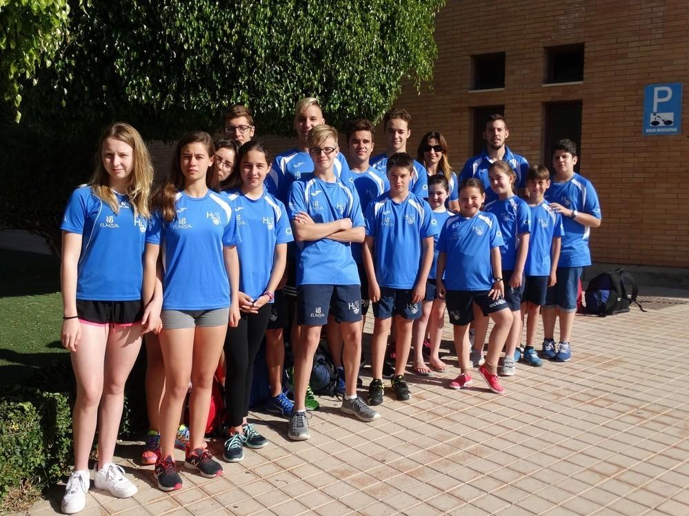Los nadadores ejidenses se traen 29 medallas del II Trofeo Ciudad de Berja y 12 del III Trofeo Open Granada benjamín-alevín