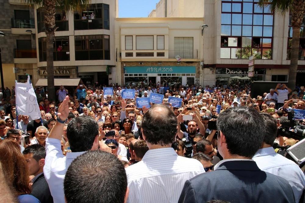 Adra se vuelca con el Presidente del Gobierno Mariano Rajoy