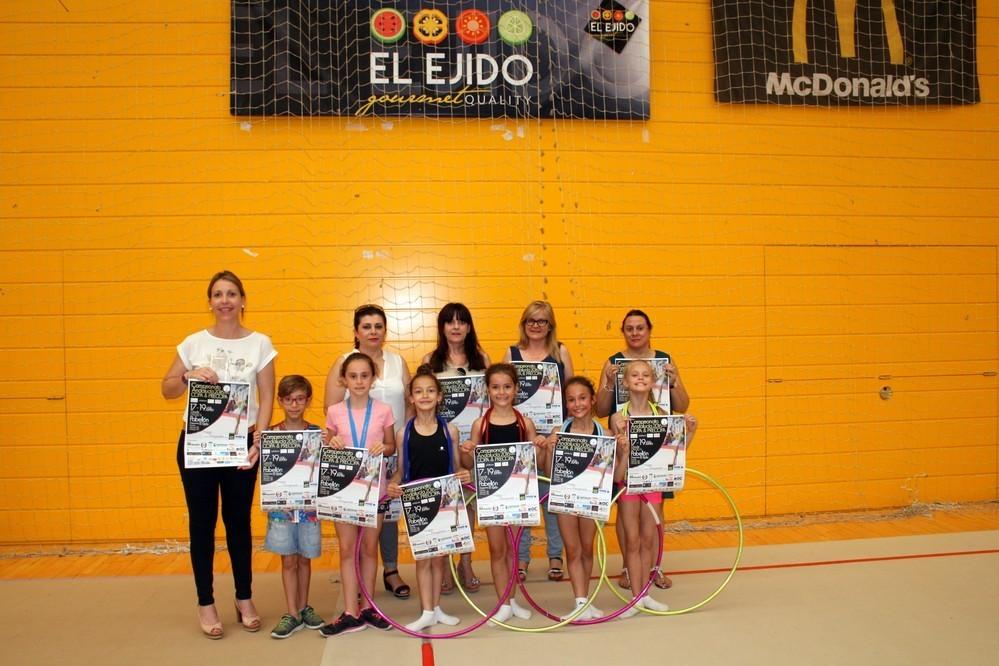 El Ejido será sede este fin de semana del Campeonato de Andalucía de Copa y Precopa de Gimnasia Rítmica