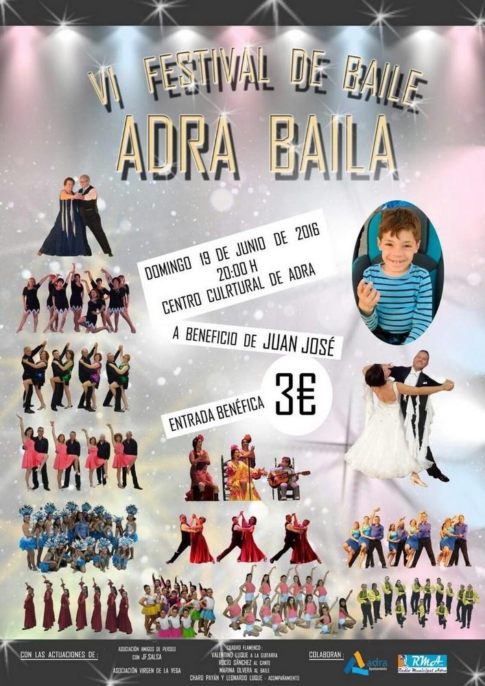 VI Festival de Baile ‘Adra Baila’ en beneficio del pequeño Juan José