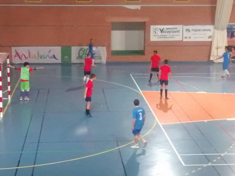 Siete jóvenes ejidenses representan a la provincia en el XV Campeonato Andaluz de Selecciones de Fútbol Sala Infantil