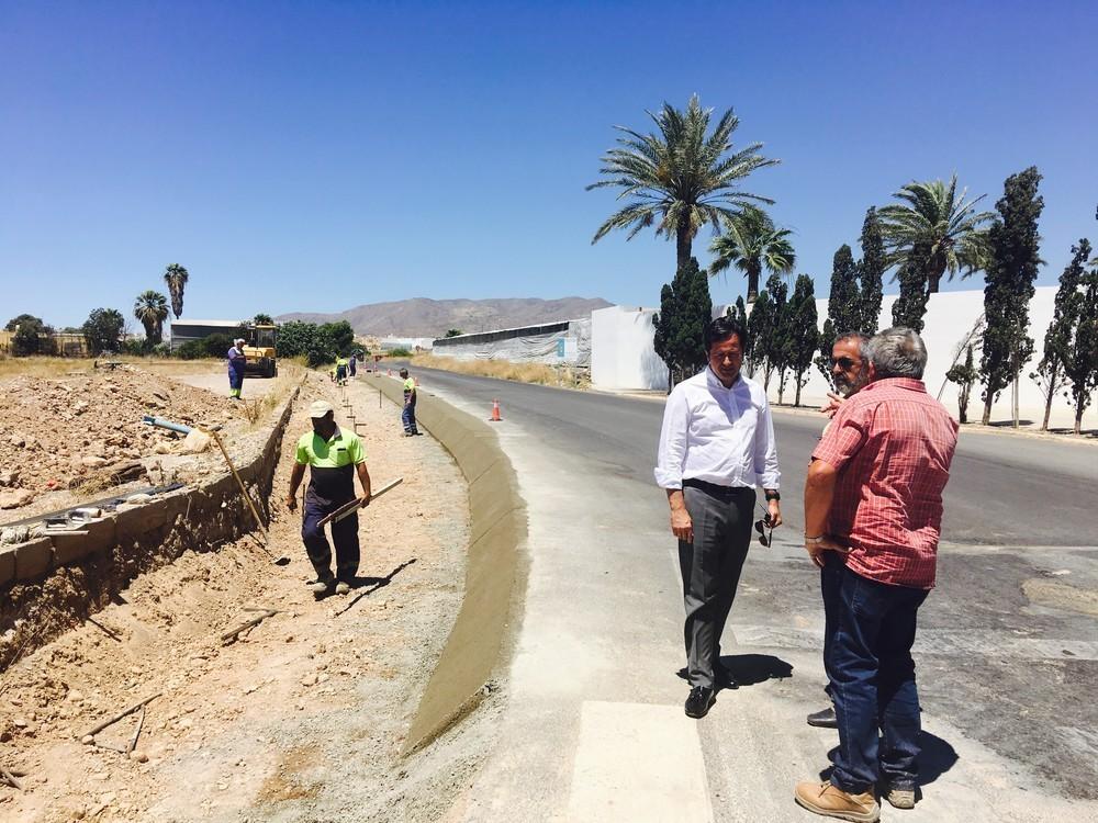 El proyecto de evacuación de pluviales de la avenida Séneca con Murgi ‘toma forma’ para aumentar la capacidad de drenaje de la zona