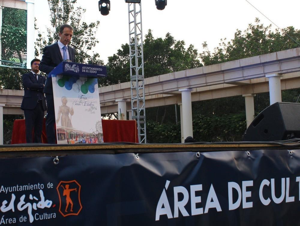 Borbalán ensalza “las bondades de la sociedad ejidense” en un pregón cargado de símil futbolísticos y agrícolas