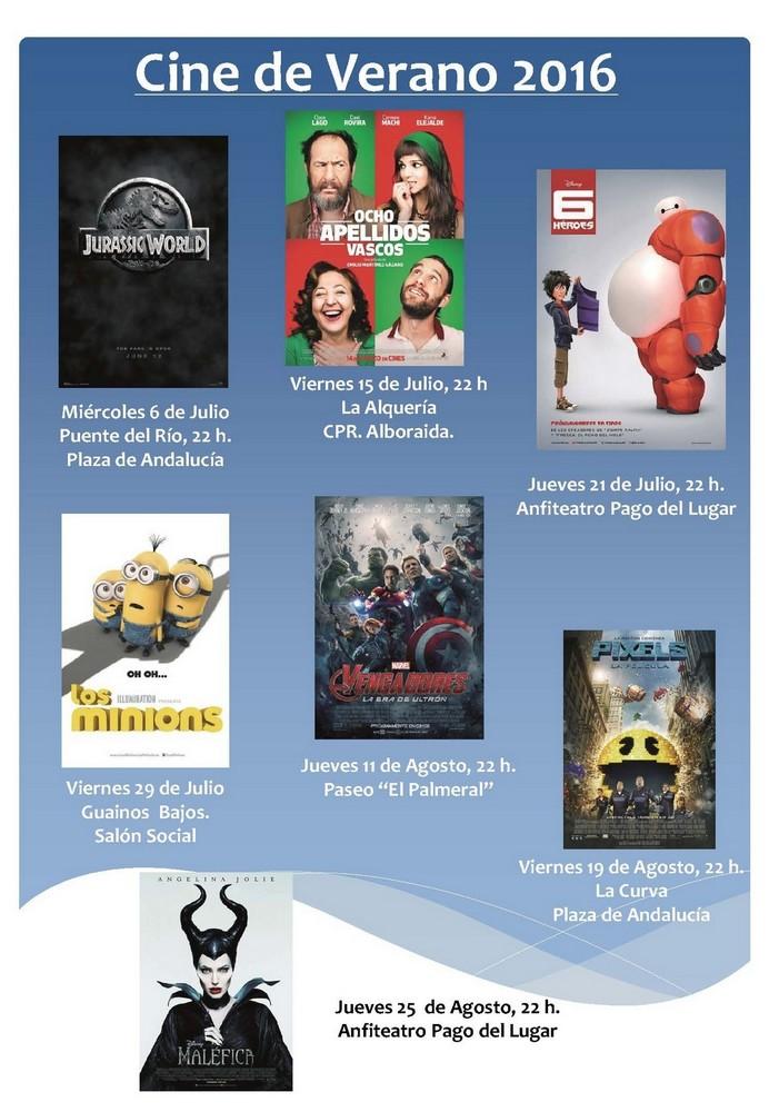 El Ayuntamiento de Adra lleva el cine de verano a las barriadas