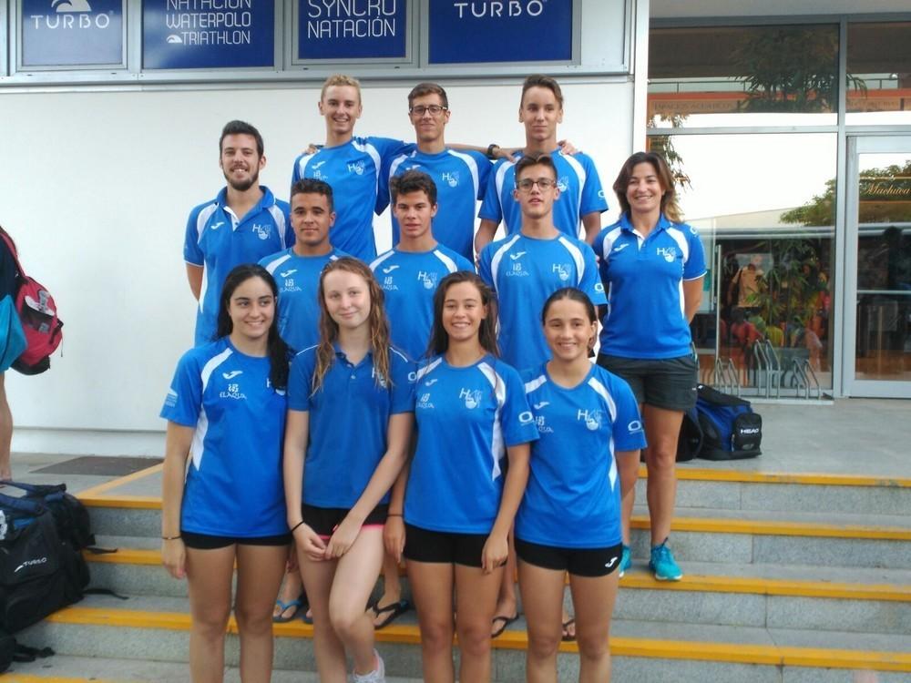 Adrián Maldonado y Manuel Martos, campeones de Andalucía de verano de natación