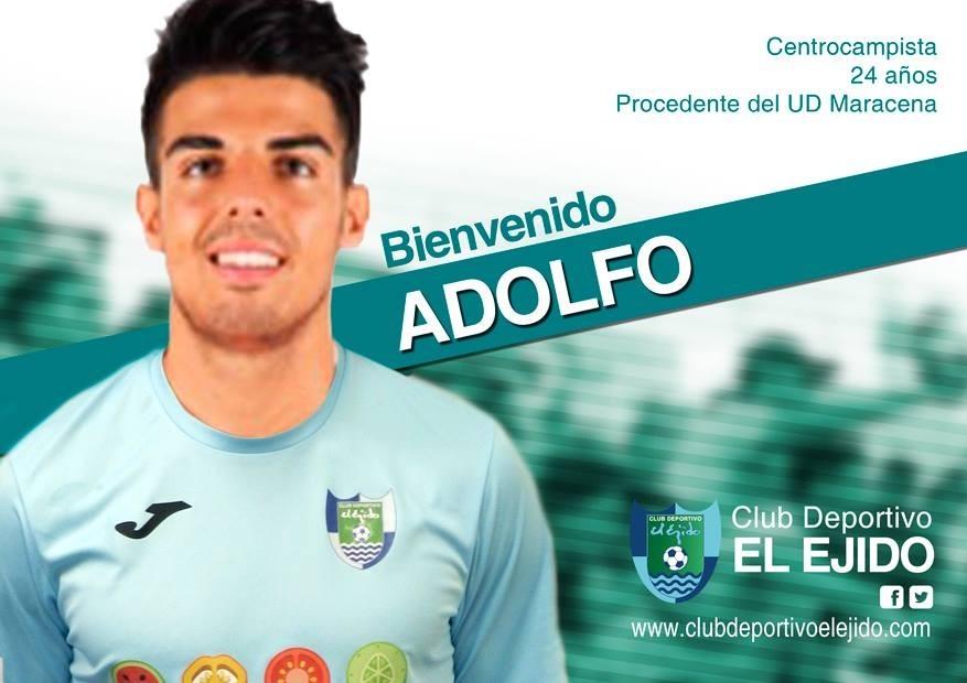CD El Ejido ficha al centrocampista Adolfo