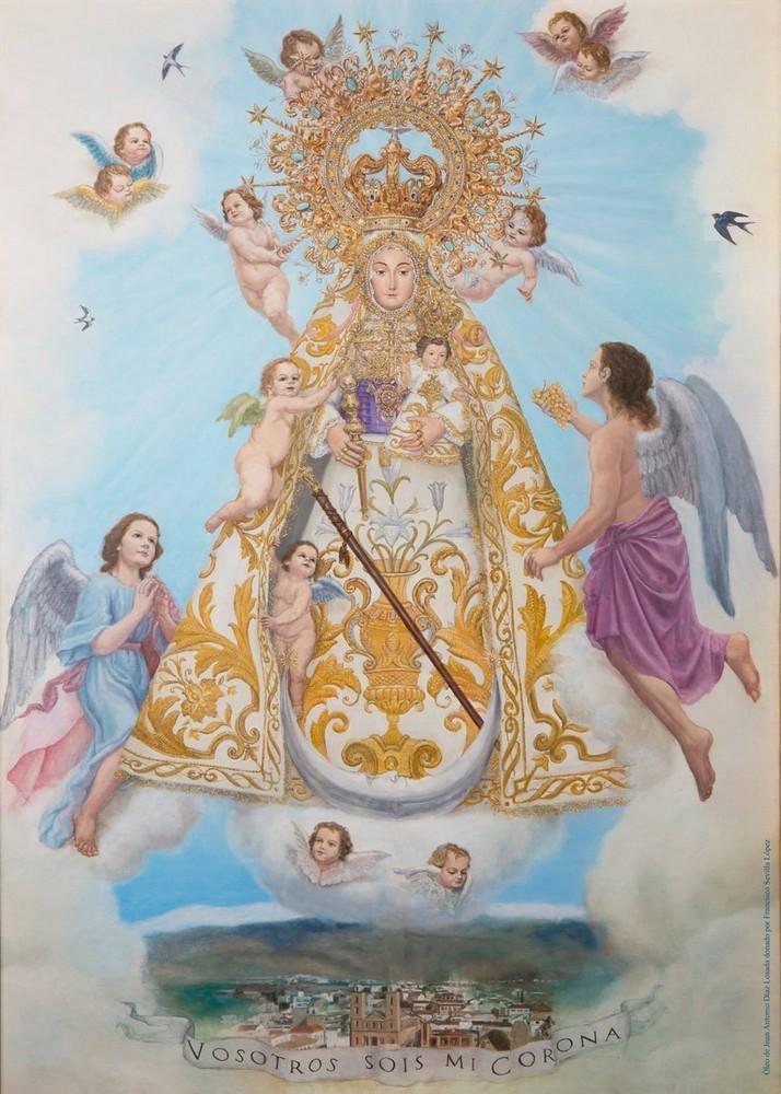 Teatro Ciudad de Berja Miguel Salmerón acogió la presentación del Cartel anunciador de la Coronación de la Virgen de Gádor