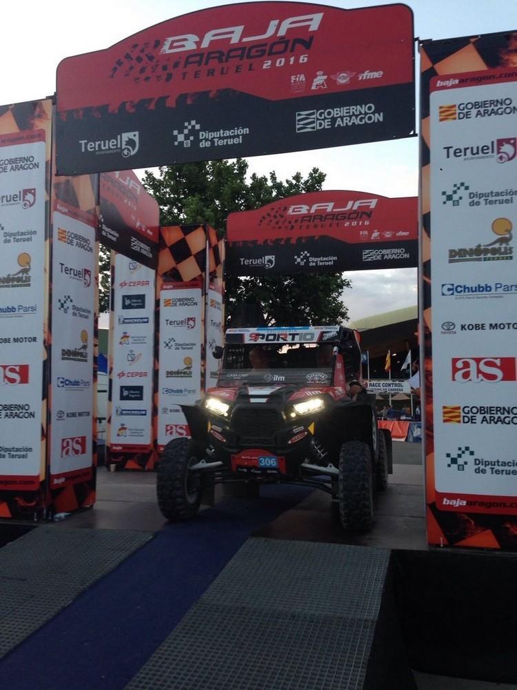 Brillante papel del copiloto de Automóvil Club El Ejido Paco Fuentes en la Baja España-Aragón