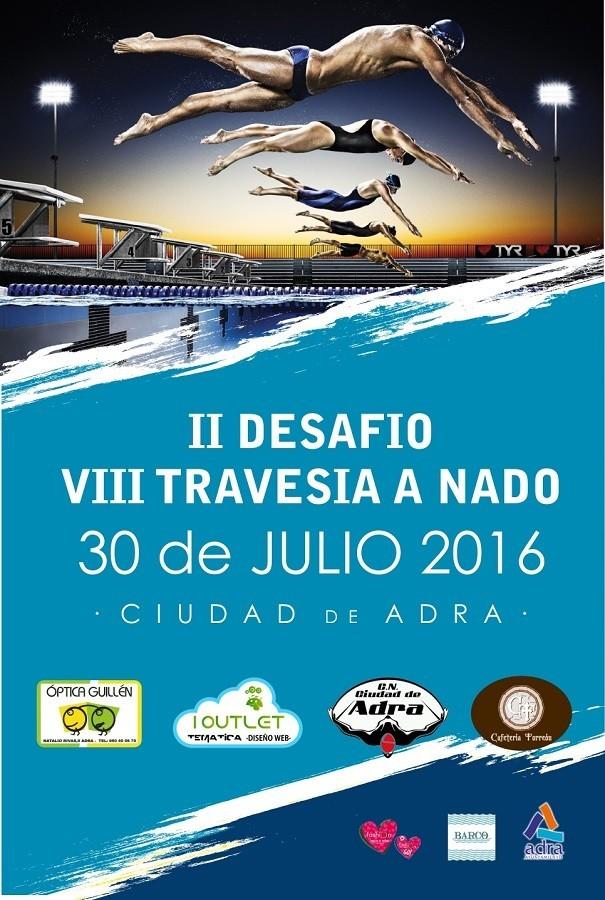 Adra celebra este sábado su II Desafío y la VIII Travesía a Nado
