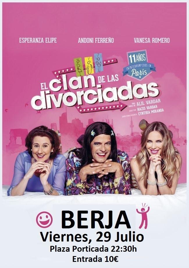 El clan de las divorciadas llega este viernes a Berja tras triunfar en los principales teatros nacionales