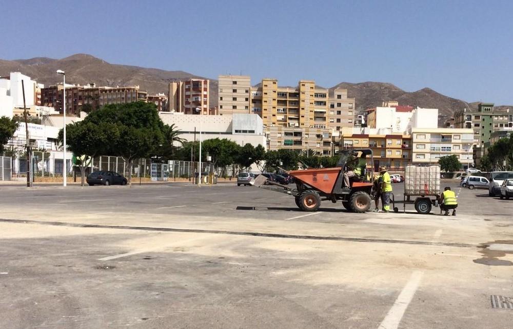 El Ayuntamiento de Adra invierte casi 12.000 euros en mejorar la red eléctrica del Recinto Ferial