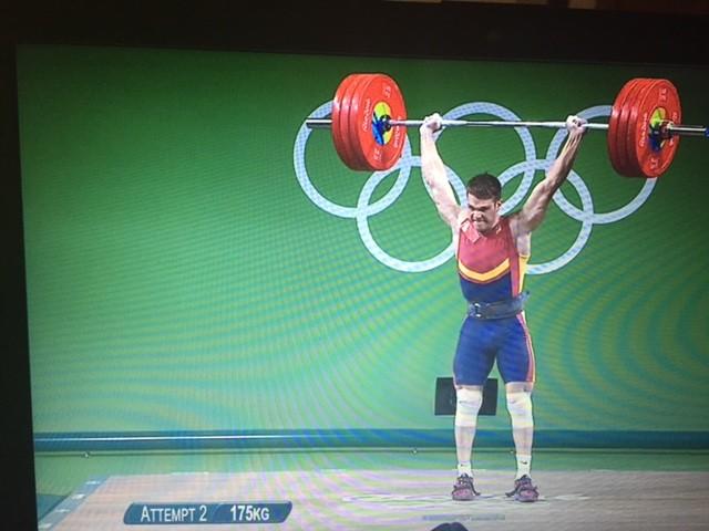 El haltera ejidense David Sánchez concluye undécimo en la categoría de 69 kilogramos en los Juegos Olímpicos de Río de Janeiro