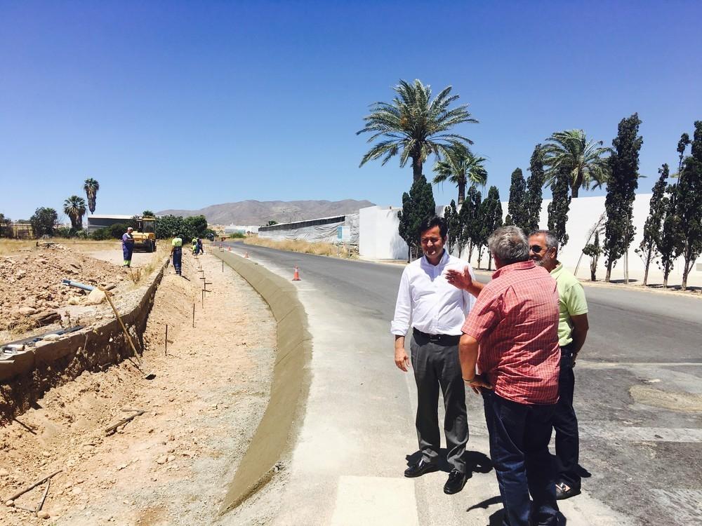 El Gobierno local ya ha invertido casi 1, 3 millones de euros en la dotación sistemas y redes de pluviales en El Ejido