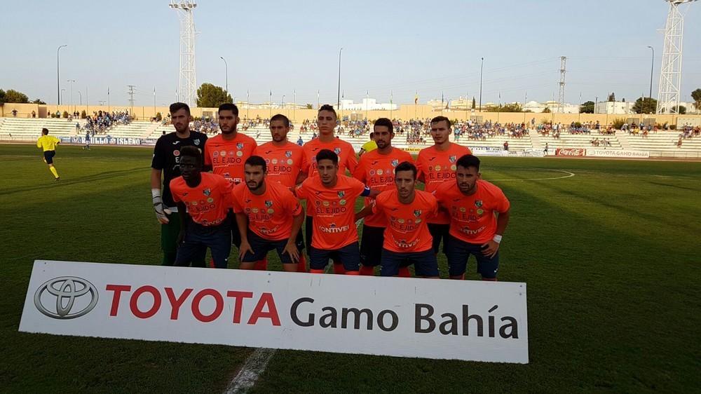 Un gol en el descuento de Samu Corral da la primera victoria al CD El Ejido en Segunda B