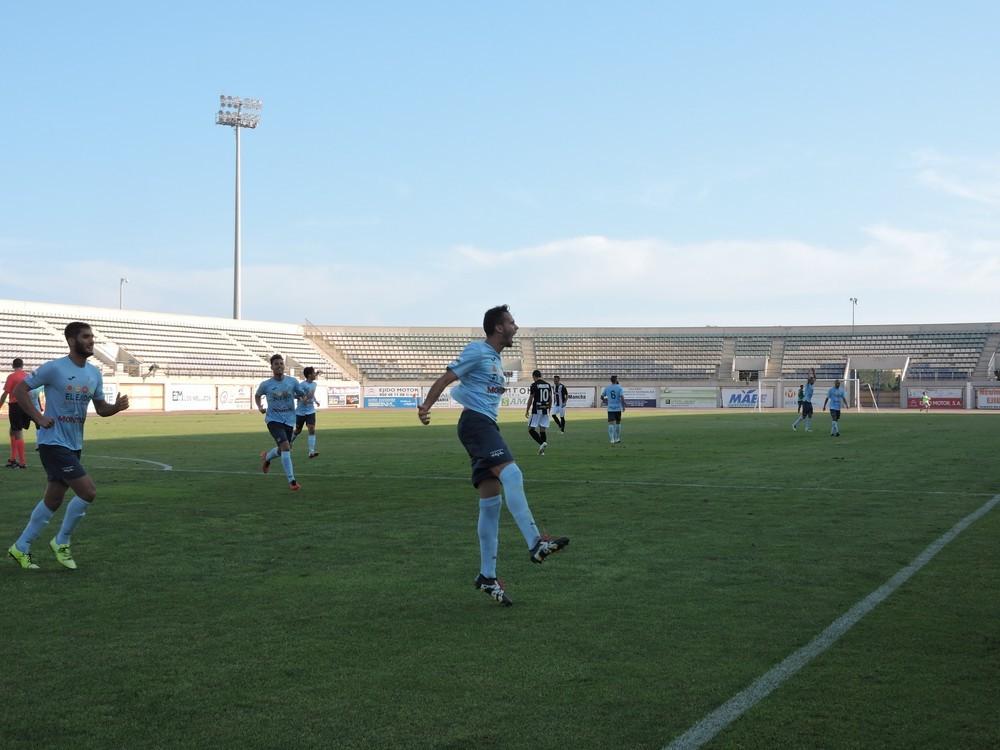 El CD El Ejido anula al Cartagena y logra la primera victoria de la temporada en Santo Domingo