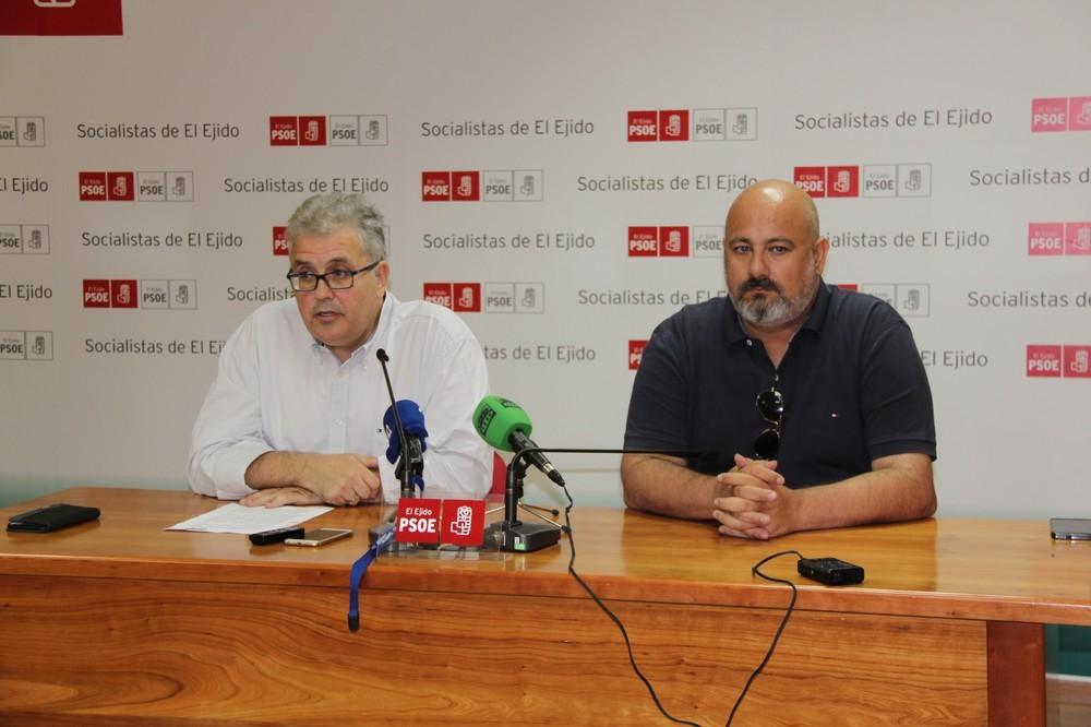 Los socialistas de El Ejido denuncian que el PP y el equipo de Gobierno continúan ocultando información a la oposición