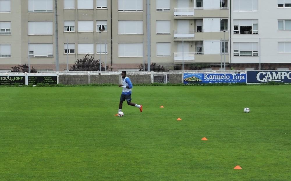 Admonio podría ser la principal novedad para el partido de este domingo a las 6 ante el Jaén