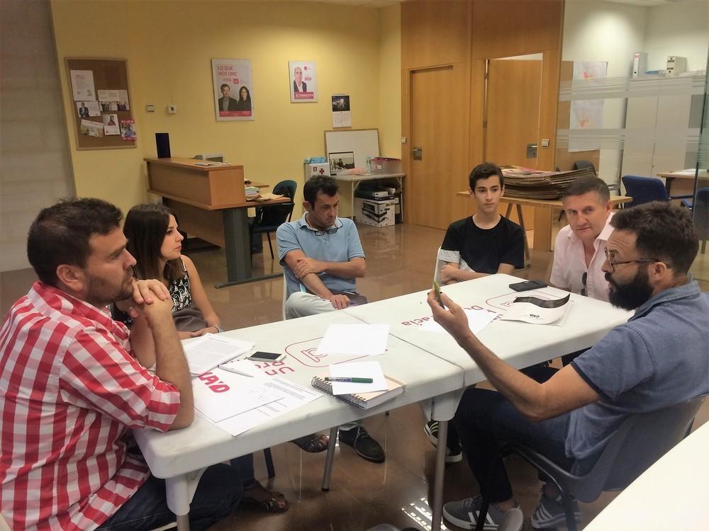 UPyD El Ejido aborda los problemas de la Balsa del Sapo en una reunión con la Asociación Cañada de Las Norias