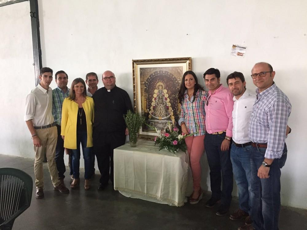 'Rocieros de El Ejido' y la Parroquia Sagrada Familia organizan una jornada de convivencia en Pampanico que reúne a devotos de toda la provincia