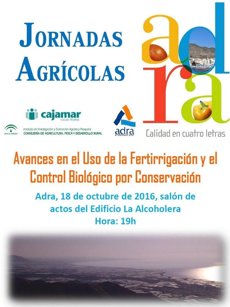 Ayuntamiento de Adra organiza unas Jornadas Agrícolas sobre fertirrigación y control biológico