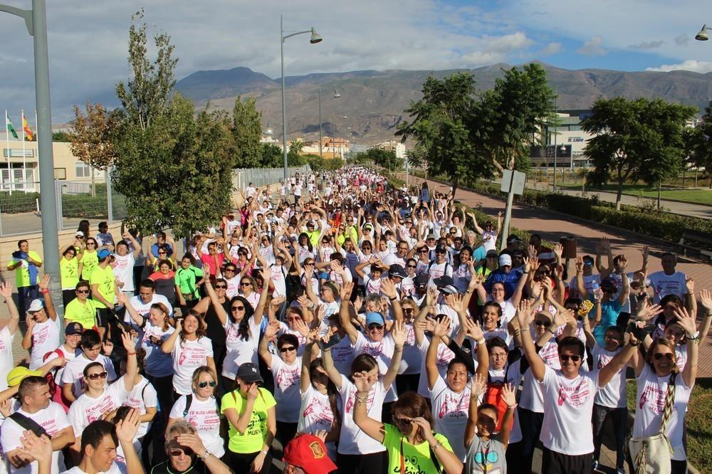 Más de medio millar de personas cierran la IV Semana Saludable con una gran ruta urbana por las calles de El Ejido