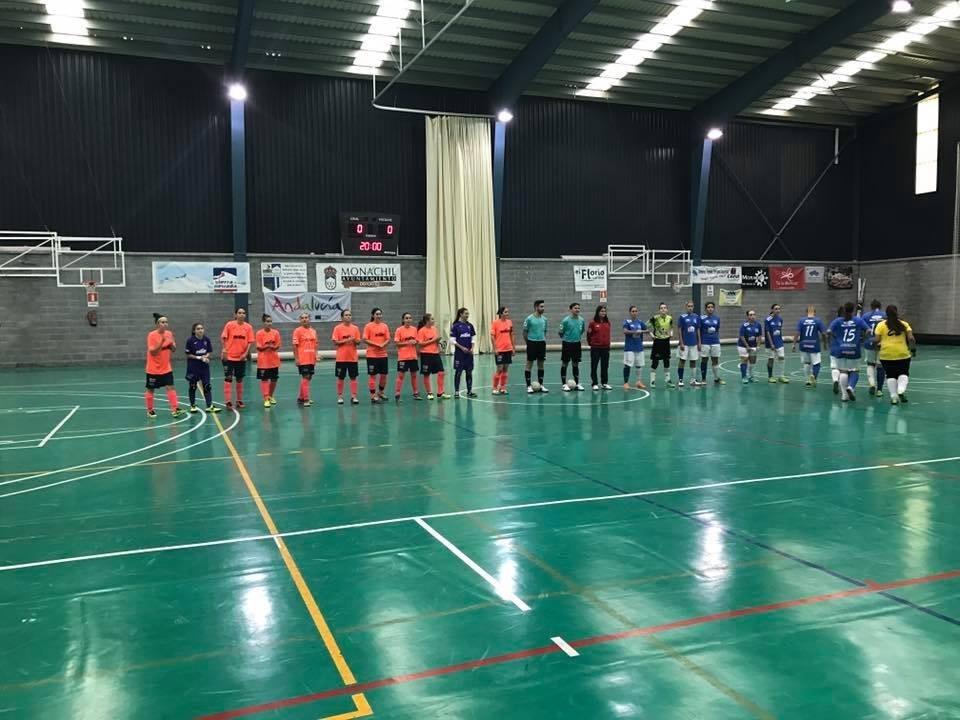 El CD El Ejido FSF logra su primera victoria de la temporada en un gran partido ante el Monachil 2013