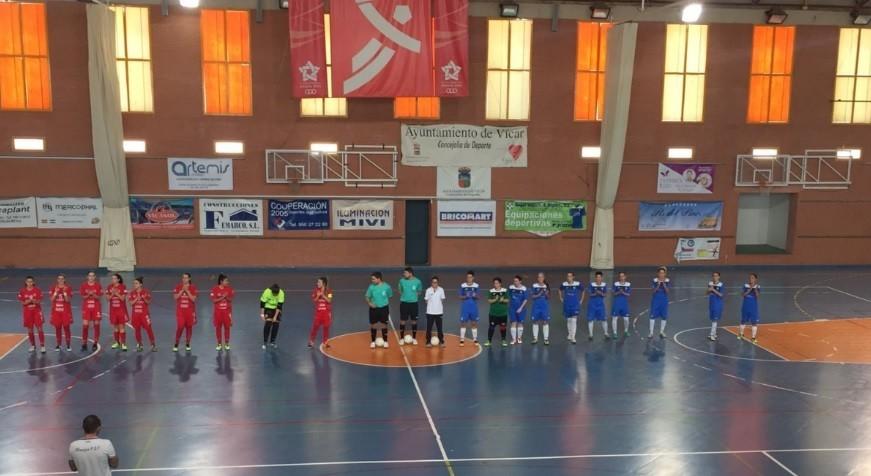 Valioso empate para el CD Vícar en un choque intenso ante Almagro FS