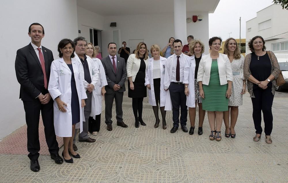 Susana Díaz inaugura la ampliación del centro de atención primaria de La Mojonera