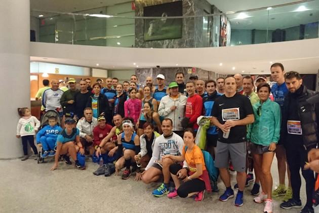 La edil ejidense de Deportes alaba el trabajo del Club de Atletismo Murgiverde y destaca su participación en la Maratón de Valencia