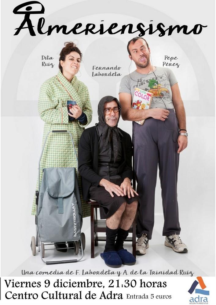 La obra de microteatro ‘Almeriensismo’ llega el próximo viernes al Centro Cultural de Adra