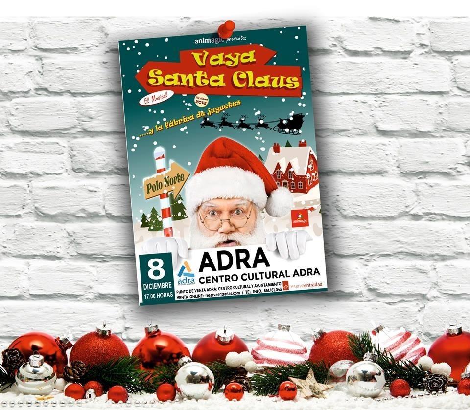Adra acoge el musical navideño ‘Vaya Santa Claus…y la fábrica de juguetes’
