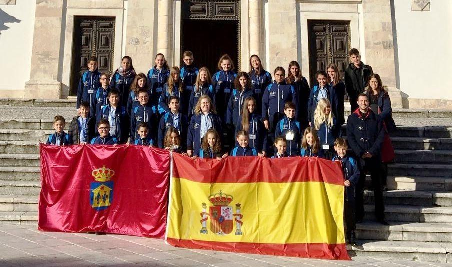 El Coro abderitano Pedro de Mena lleva sus voces hasta Portugal