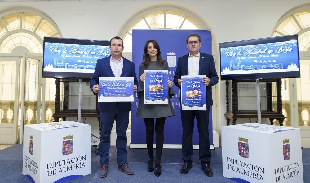 Diputación impulsa la campaña ‘Vive la Navidad’ para dinamizar el comercio de Berja