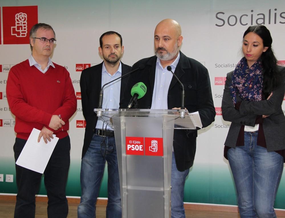 El PSOE de El Ejido presenta alegaciones a la subida de la tarifa del agua