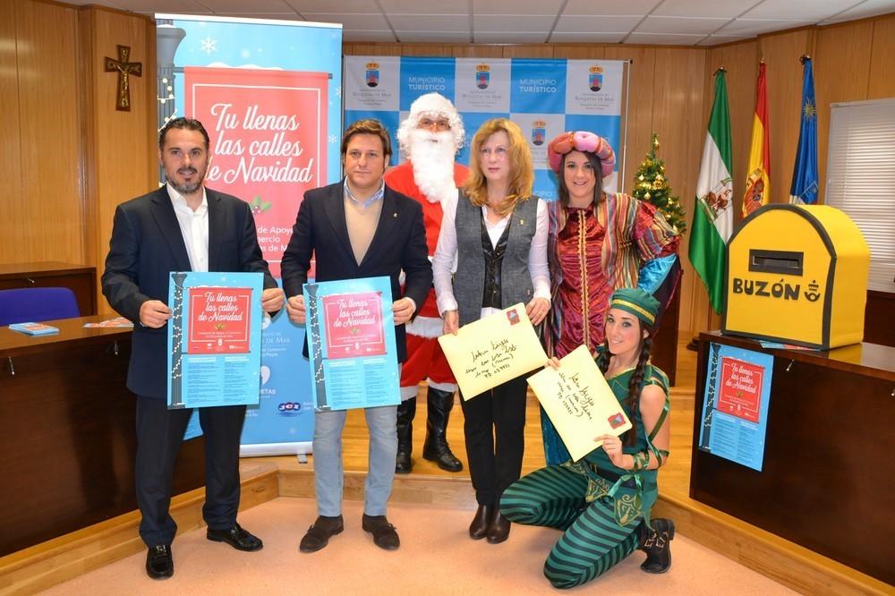 La Concejalía de Comercio anima a los roqueteros a 'llenar las calles de Navidad'