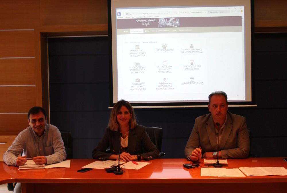 Los ejidenses accederán a toda la información de la gestión municipal a través del nuevo Portal de la Transparencia