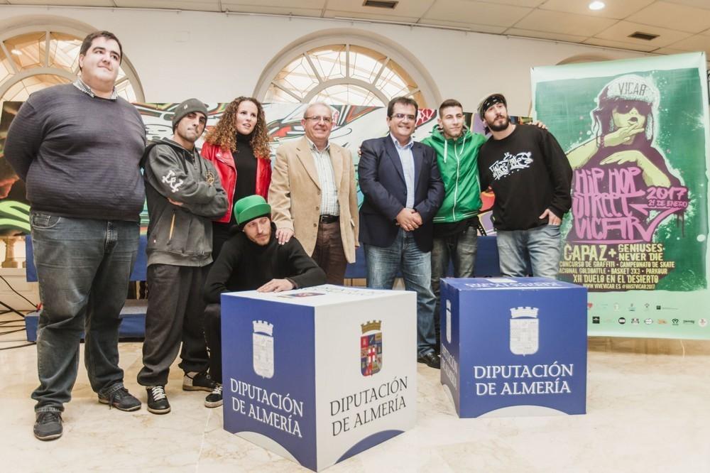 Diputación apoya a Vícar como capital de la cultura urbana con el Festival 'Hip Hop Street'